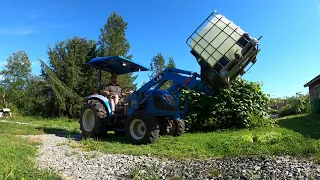 How much can this tractor lift? LS Tractor MT342 Lift Test