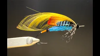 Live fly Tying, Tying the Traherne pattern Chatterer with Jonas Andersson part 4