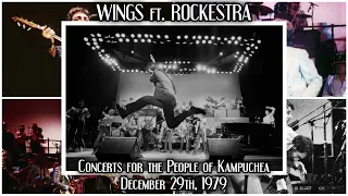 Paul McCartney & Wings ft. Rockestra - Concerts for the People of Kampuchea (Restored Audio & Video)