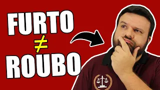 QUAL A DIFERENÇA ENTRE FURTO E ROUBO? | O DIREITO E EU