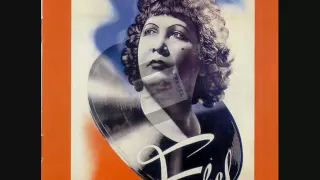 Fréhel "ou sont tous mes amants" 1935 - chanson réaliste