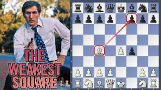 The WEAKEST square | Bobby Fischer vs Dragoljub Minic, Vinkovci 1968