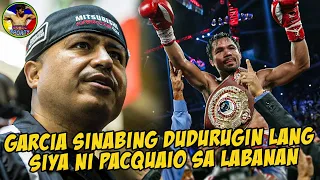 ROBERT GARCIA SINABING DUDURUGIN Lang Daw Siya ni MANNY PACQUIAO Kung SAKALING NAG-LABAN SILA.