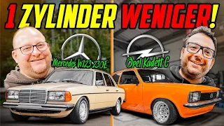 KATASTROPHE! - Mercedes W123 230E & Opel Kadett C 2.7 - Alles läuft schief!