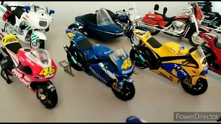 Colección de motos a escala 1:18. Diecast model motorcycle collection 1:18