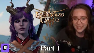 Wild Magic Sorcerer Lets Play! 🔮 Part 1 | Baldur's Gate 3 Twitch VOD