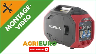 Montagevideo Inverter Stromerzeuger 2,6 kW Honda EU32i leise - Bluetooth