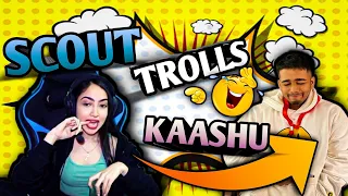 Scout Trolling Kaash 😂| Scout Spectating Kaash👀😆| @Scoutop @Kaash Plays