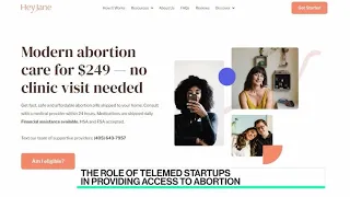 At-Home Abortion Pill Startup on Roe v. Wade