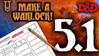 How to Make a D&D 5e Warlock (Every Step in Detail) Learn to Play - Part 5.1