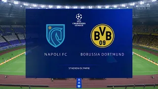 Napoli FC vs Borussia Dortmund UEFA Champions league FIFA 23