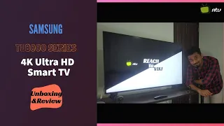 Samsung 43TU8000| 4K Ultra HD SmartTV| Unboxing and Overview| Best budget Samsung TV?