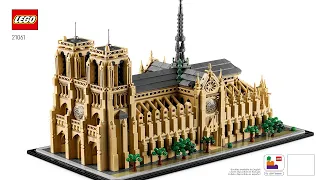 LEGO instructions - LEGO Architecture - 21061 - Notre-Dame de Paris