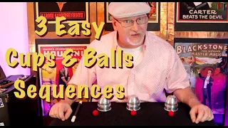 Beginner Cups and Balls Sequences: Penetrate, Vanish, Transition  Magic Tutorial