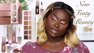 FENTY BEAUTY Gloss Bomb Heat, Bomb Posse Eyeshadow Palette + Diamond Bomb Triple Drip || OHEMAA