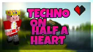 Technoblade on half a heart be like | Sprinter014 #Electy