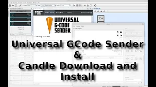 Universal Gcode Sender And Candle CNC Software