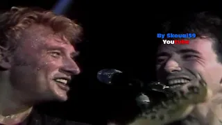 Johnny Hallyday -Je T'attends [HQ Live Bercy 1987 By Skoual59]