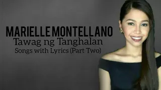 MARIELLE MONTELLANO TNT Songs w/Lyrics (Part Two)