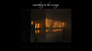 cover by lloyiso - something in the orange | slowed + reverbed | lyrics ♡