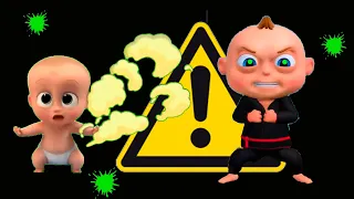 5 Boss Baby "Fart" Sound Variations in 58 Seconds feat Too Too Boy
