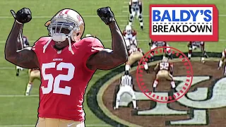 Patrick Willis was EVERYWHERE! on Defense! | Baldy Breakdowns