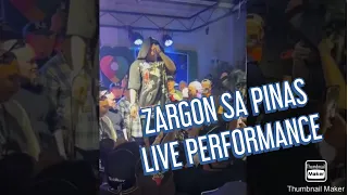 Pinoy Gangsta Rap Is Back - ZARGON Live Performance at MAKATI