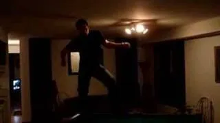 Dancing on the pool table