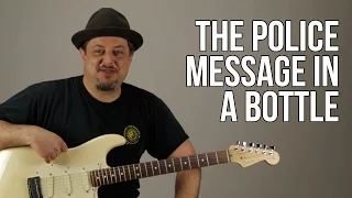 The Police - Message In A Bottle Guitar Lesson - How to Play on Guitar - Chords Riff