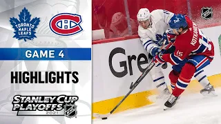 First Round, Gm 4: Maple Leafs @ Canadiens 5/25/21 | NHL Highlights