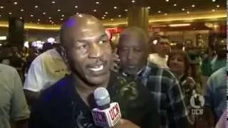 Mike Tyson on Floyd Mayweather claiming he's better than Ali ''He's a scared little man''