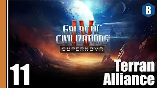 Let's Play - GALACTIC CIVILIZATIONS IV: SUPERNOVA - Terran Alliance [Easy] - PART 11 - Sci-Fi 4x