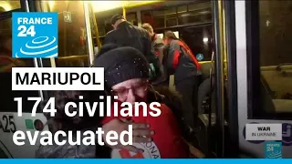 Ukraine's Azovstal civilian evacuees reach Zaporizhzhia • FRANCE 24 English