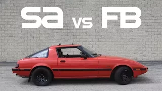 The Differences Between The SA and FB Rx7