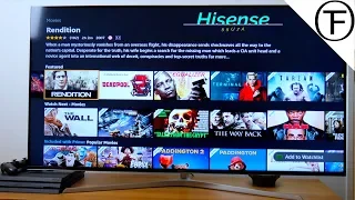 Hisense 55U7A ULED HDR 4K Ultra Smart TV Set-Up