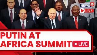 Putin LIVE | Putin Africa Summit LIVE | Putin With African Leaders | Russia Africa Summit 2023 Live
