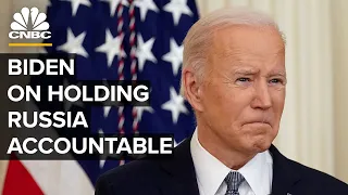 President Biden announces actions to hold Russia accountable for its war on Ukraine — 3/8/22