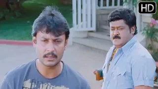 Agraja Kannada Movie | Darshan and Jaggesh super acting scene | Kannada Scenes | Sanjana