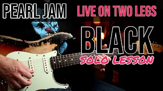 How to Play "Black" Live On Two Legs solo | Mike McCready Guitar Lesson | Pearl Jam