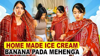 Home Made Ice Cream Banana Pada Mehenga 😰