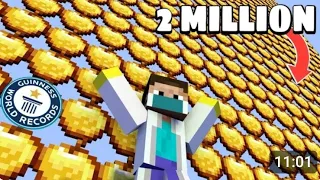 Minecraft golden apple world record
