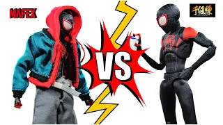 Spider-Man: Into The Spiderverse Miles Morales - Who Did It Better? Sentinal or Medicom Toy (MAFEX)