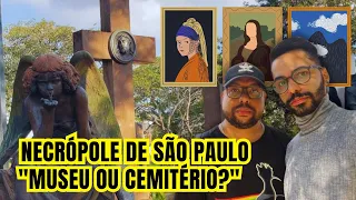 CEMITÉRIO SÃO PAULO | Ficamos IMPRESSIONADOS com as obras de artes majestosas