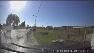 Мотоцикл попал под машину в Жуковском районе