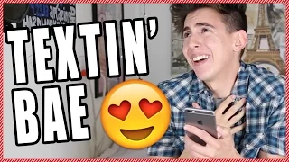 Texting Your Crush for the First Time w/ Bobby Mares