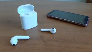 Беспроводные Наушники I7s Tws Реплика ЭйрПодс от Эпл с Алиэкспресс AirPods Apple Aliexpress