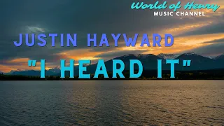 "Justin Hayward"   "I Heard It"   @world_of_henry 7907