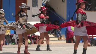 Danza Cholo Qorilazo  / por el XXXIX - 2019 Aniversario del Colegio "LA MERCED" DE  COLQUEMARCA.