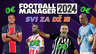 Stavio sam sve igrace na Free Transfer // Football Manager 2024