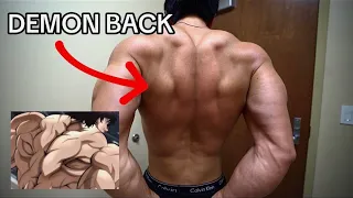 Creating a Demon Back (Full Back Day)